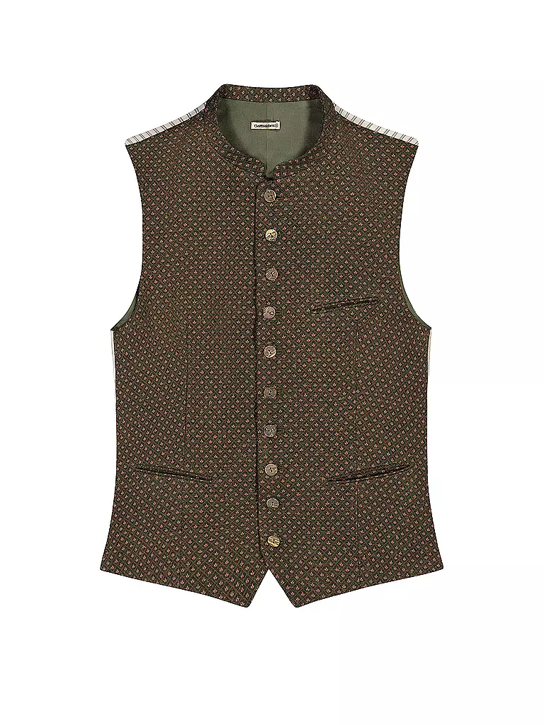 GOTTSEIDANK Trachtengilet KONSTANTIN dunkelgrün