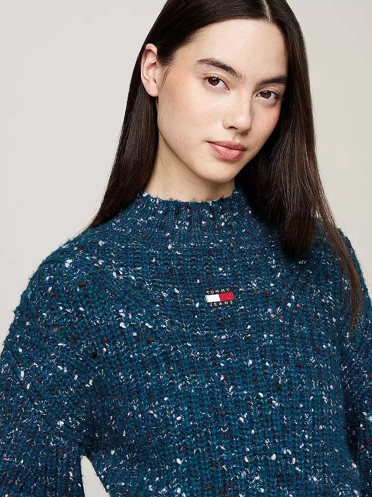 TOMMY JEANS Pullover petrol
