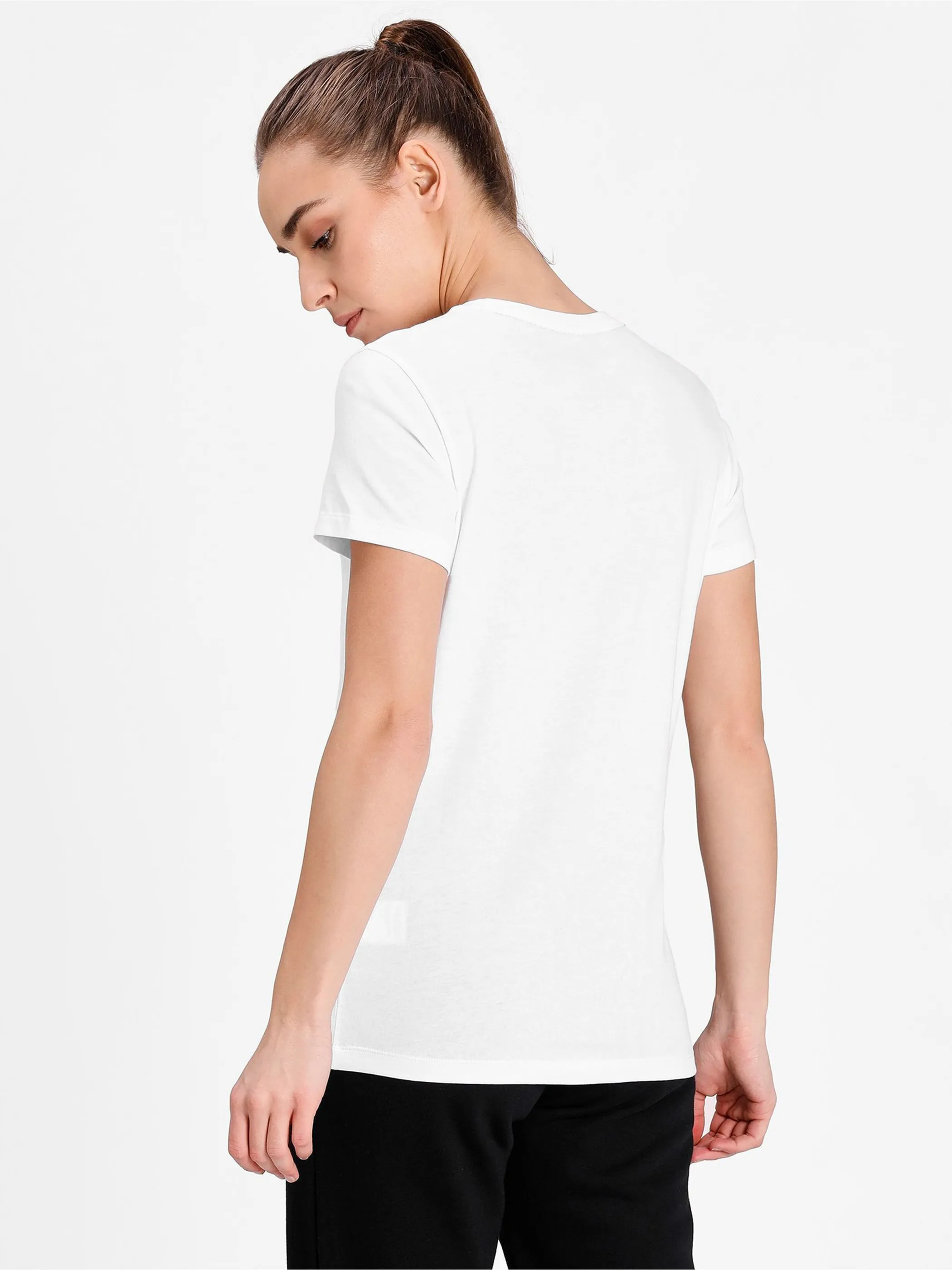 Damen Sport Shirt mit Logoprint