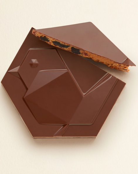 Hexa Rouge Gorge Chocloat au Lait 45% | Le Chocolat Alain Ducasse 60g