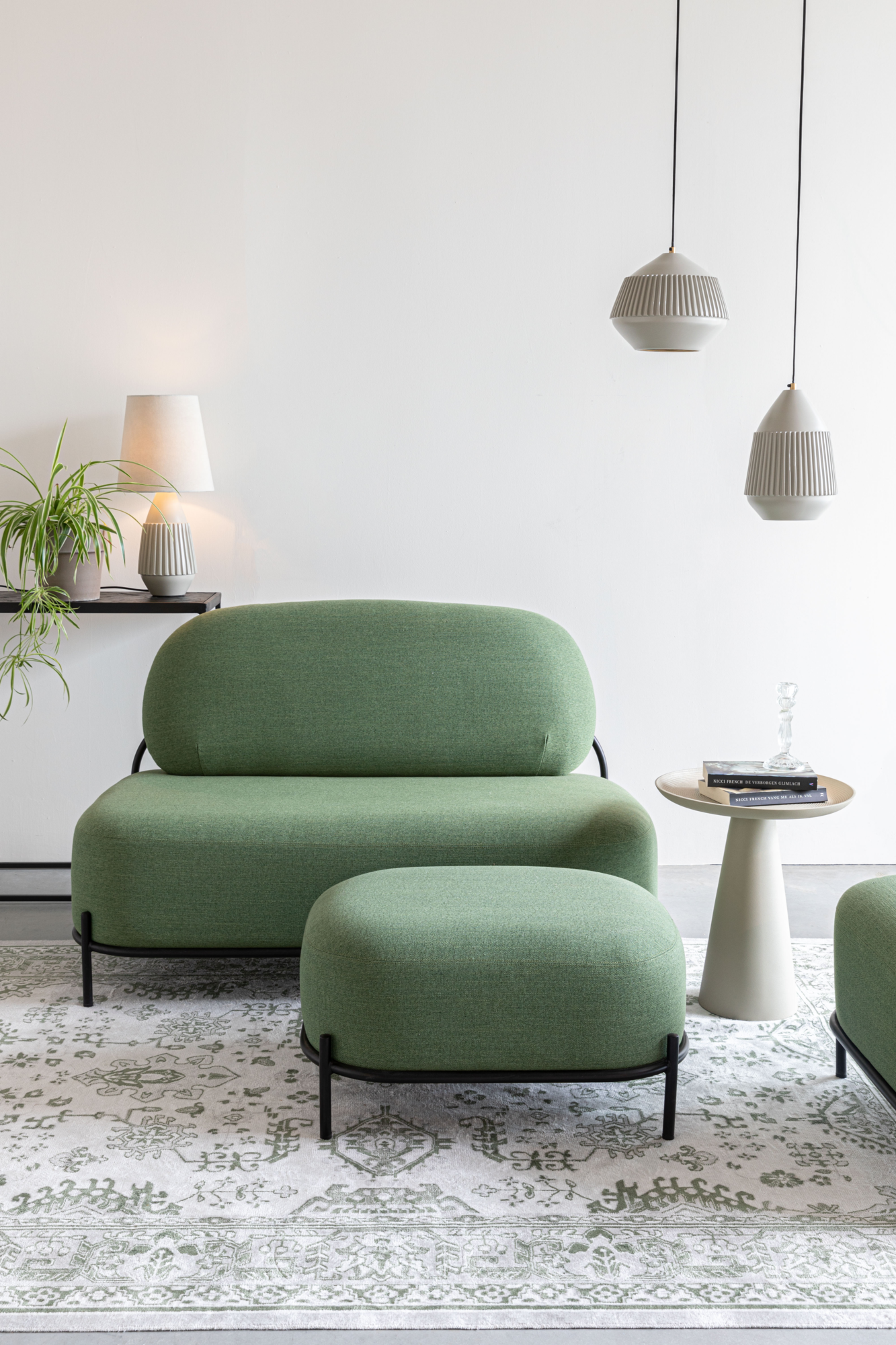 Hanglamp Aysa zwart