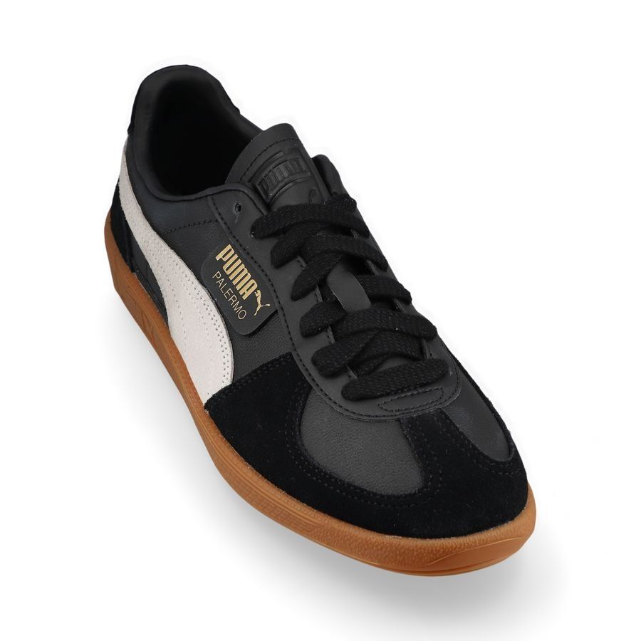 PUMA Chaussures Palermo Cuir - Noir/Gris