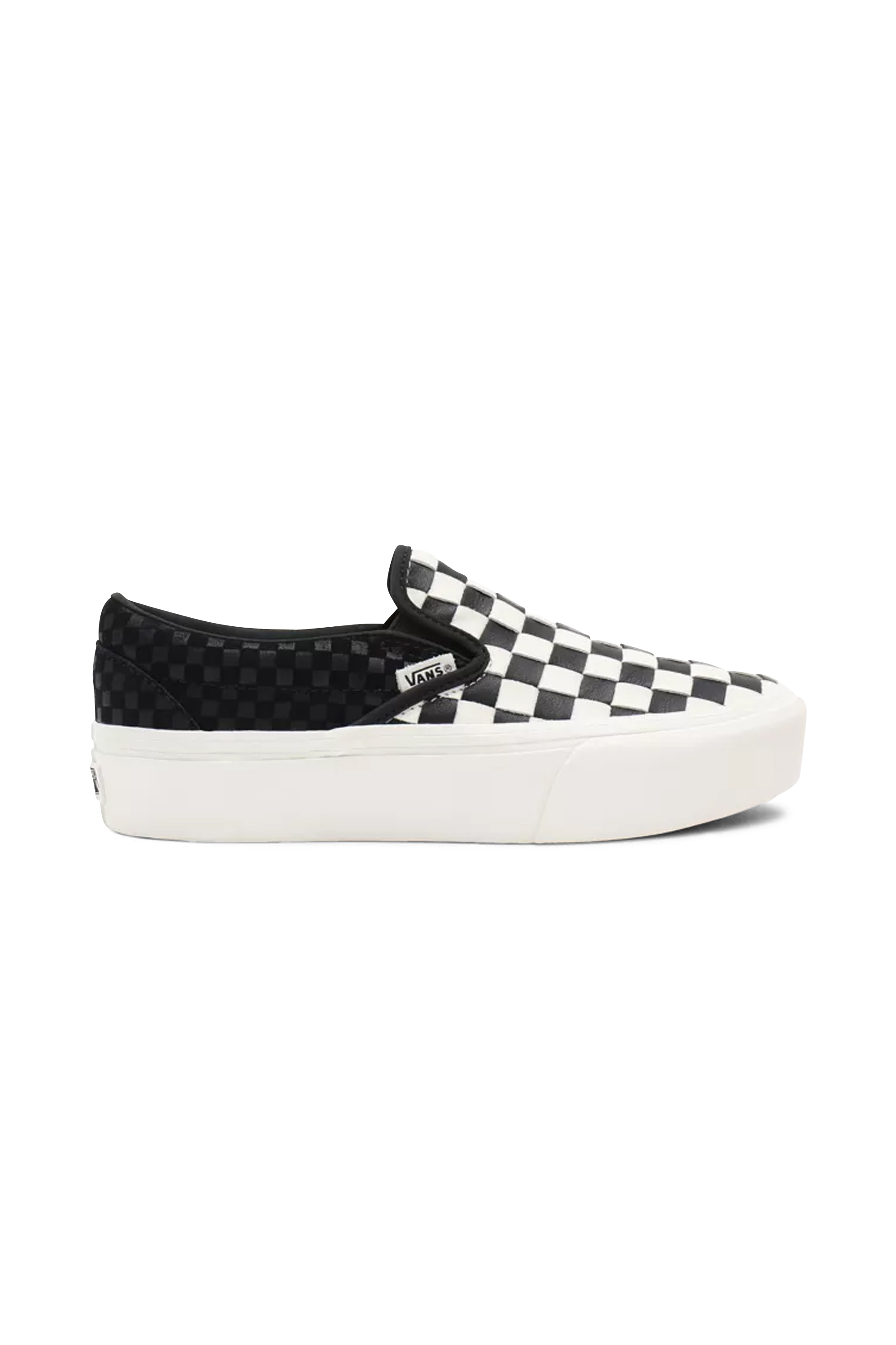 VANS Baskets UA CLASSIC SLIP-ON PLATFORM Blanc