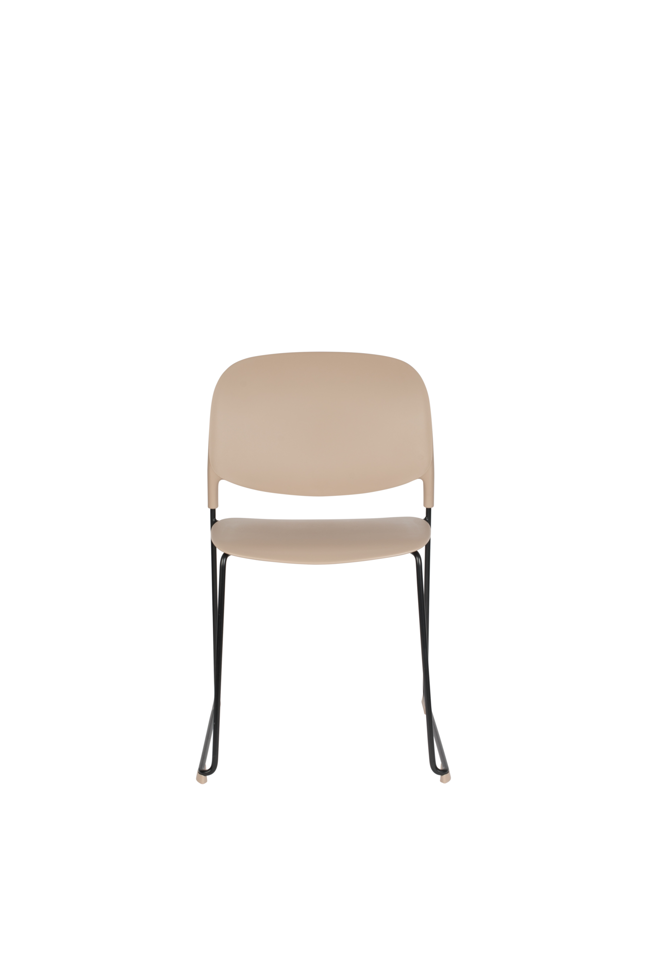 Eetkamerstoel Stacks beige (set van 4)