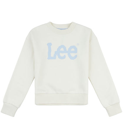Lee Sweatshirt - WobBlå Graphic - Pearled Ivory