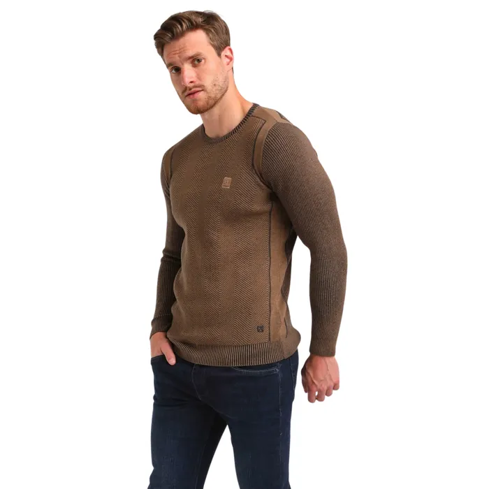 Gabbiano Geometrisch Knitted Sweater Heren