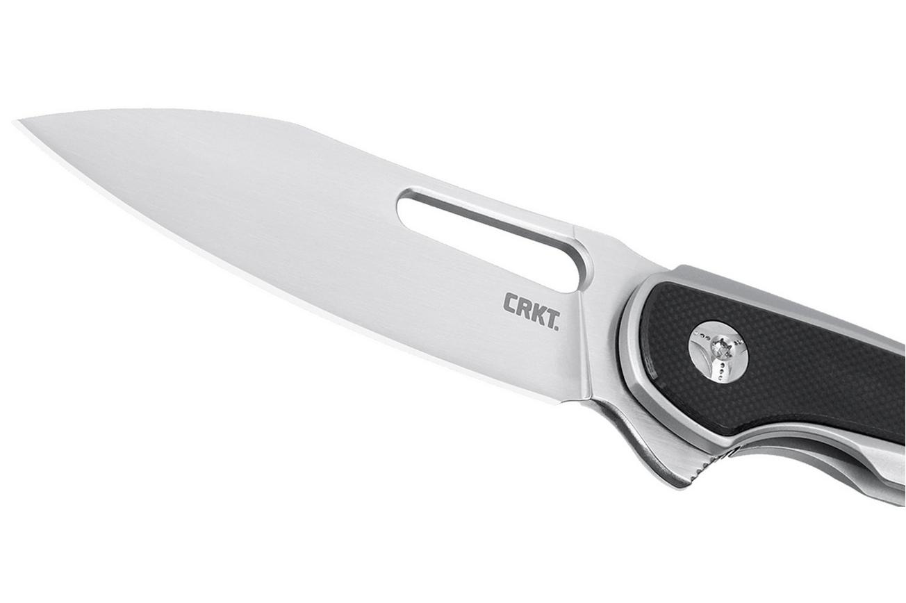 CRKT Padawan 6075 Black G10 zakmes, Pedro Buzetti design