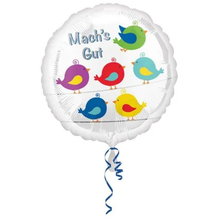 amscan Folienballon Mach´s gut