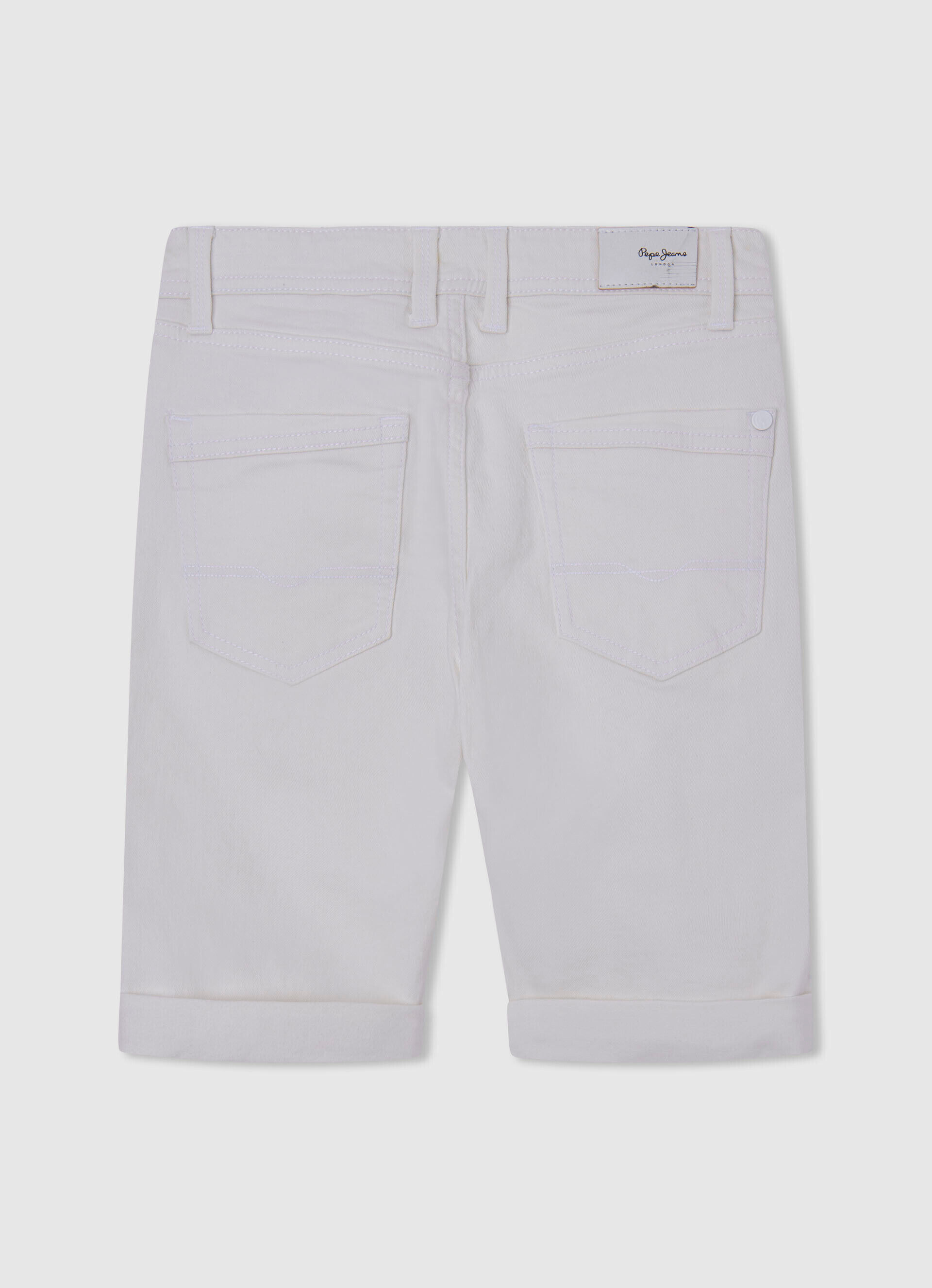 BERMUDA DENIM FIT SLIM - denim