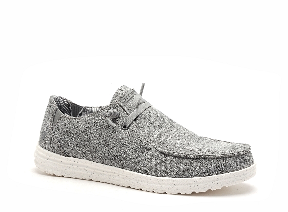 Skechers basses homme relaxedfit 210101 gris