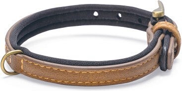 Beeztees hondenhalsband Balacron Ax bruin 24-30 x 1 cm