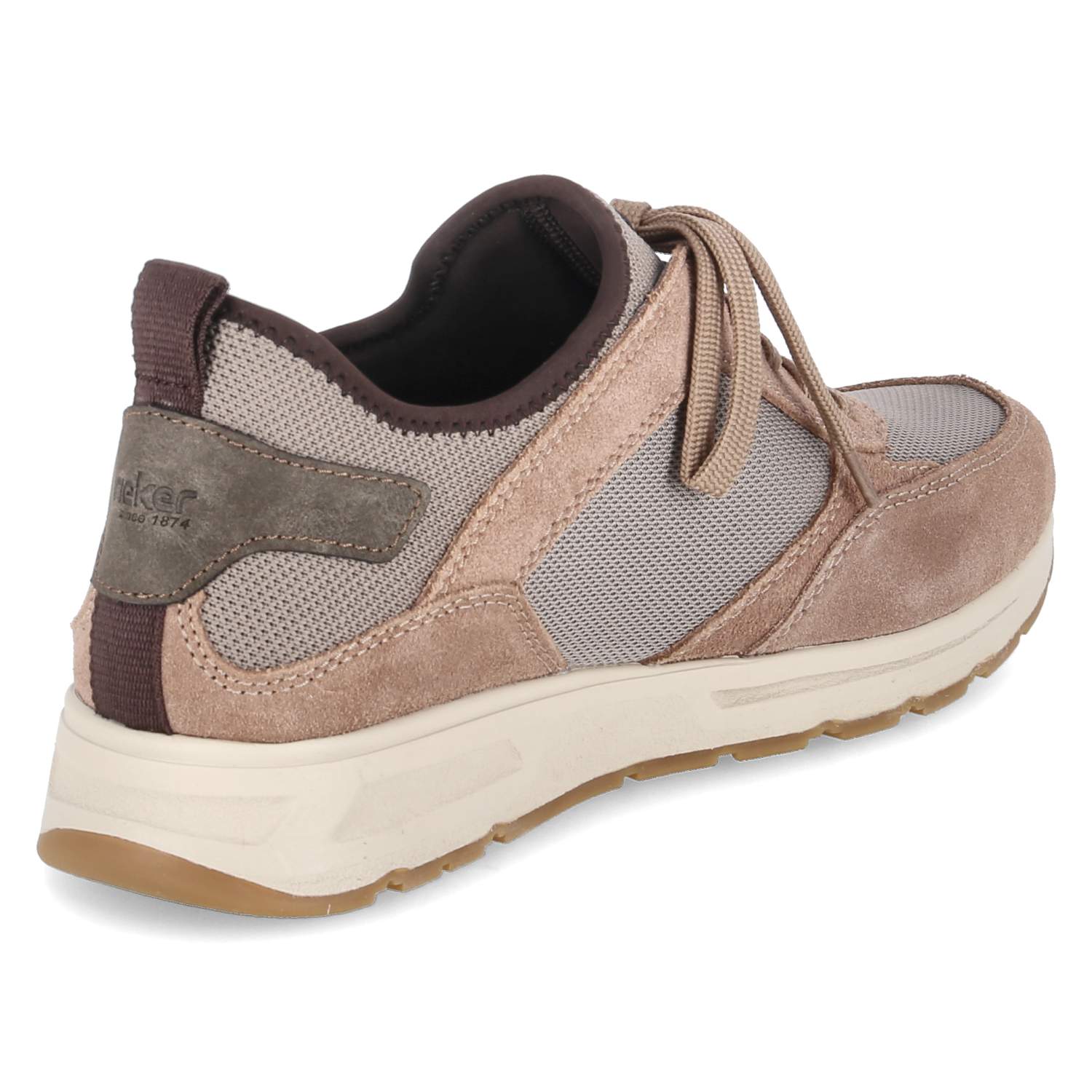 Rieker Low Sneaker - fango/stone/dunst/kaffee/seal/