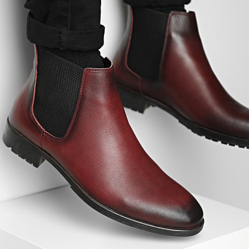 Chelsea Boots DR-81 Bordeaux