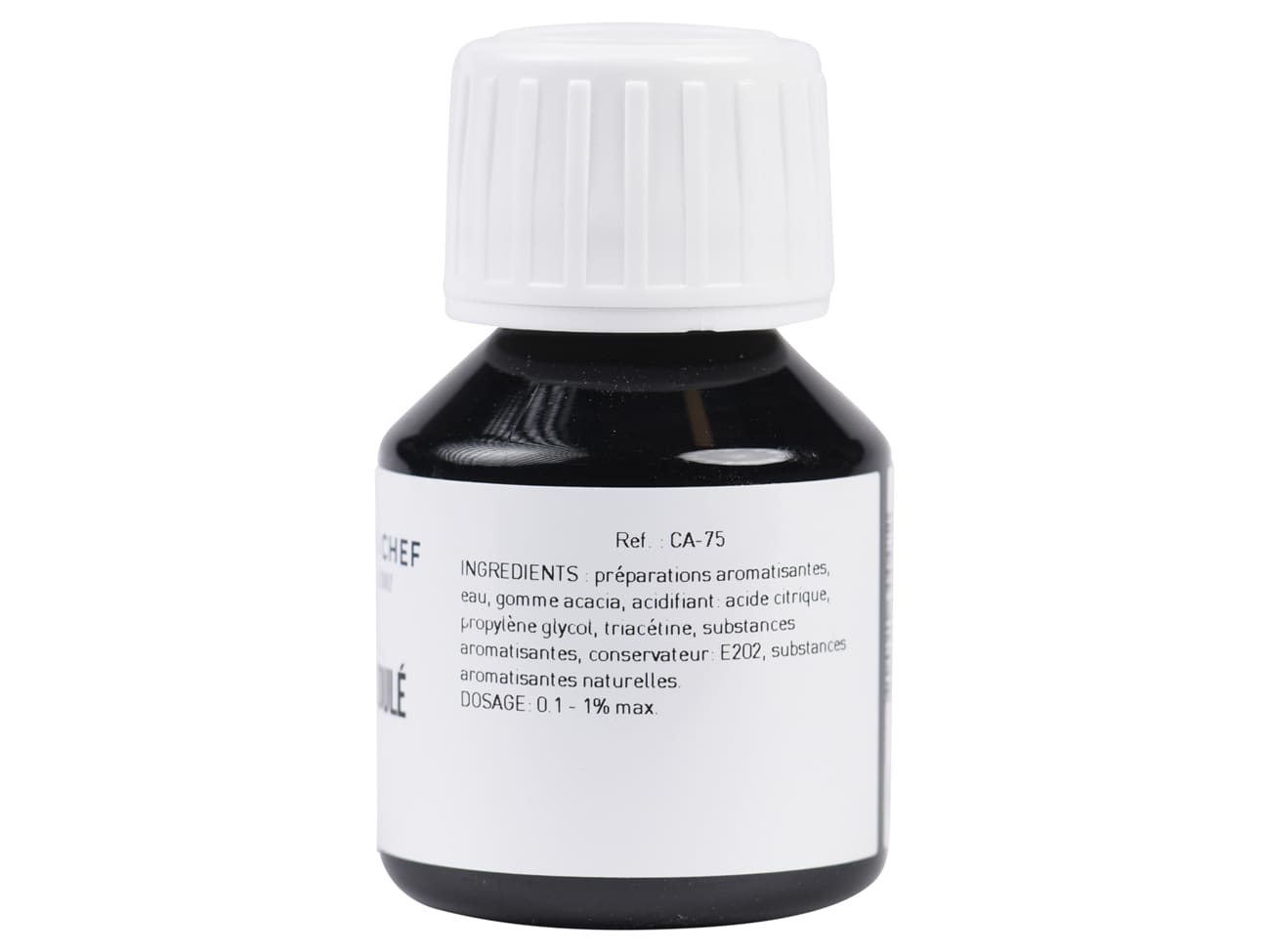 Arôme cassis acidulé - hydrosoluble - 1 litre - Selectarôme