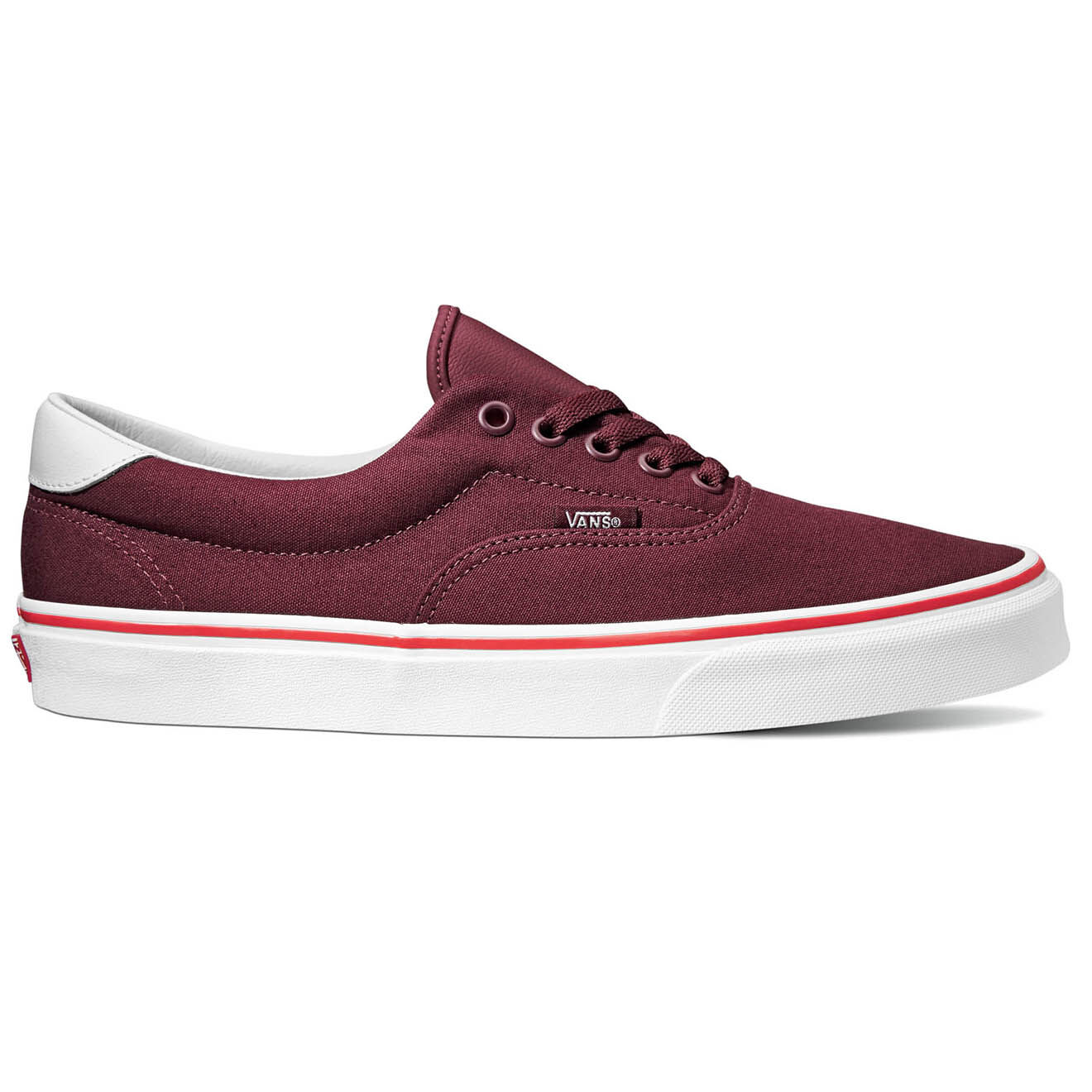 Vans Sneakers en Cuir & Toile Era 59 grenadine