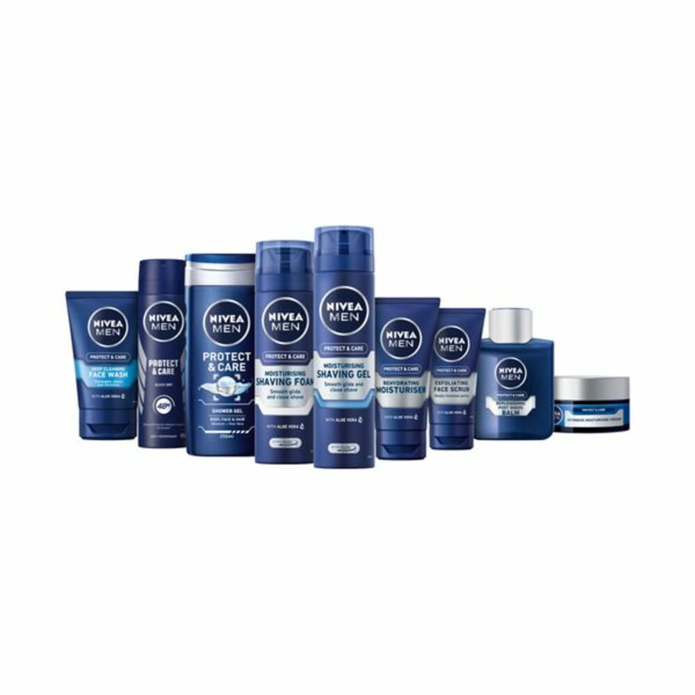6x Nivea Men Face Wash Protect & Care100 ml
