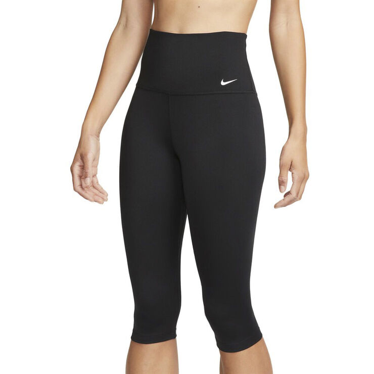 Nike Dri-FIT One High-Waist Capri tights Sort