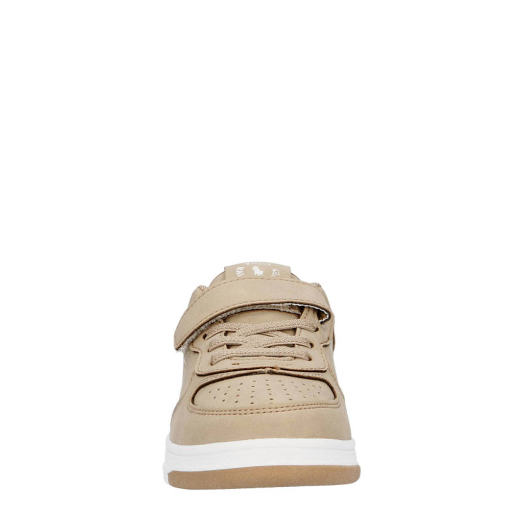 Ralph Lauren Masters Court PS Schoolkind suède sneakers beige
