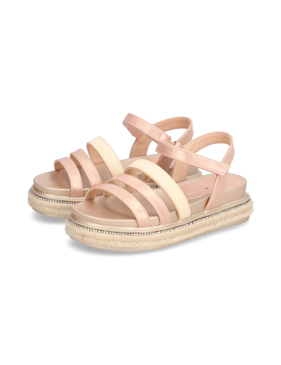 PLATFORM VELCRO SANDAL