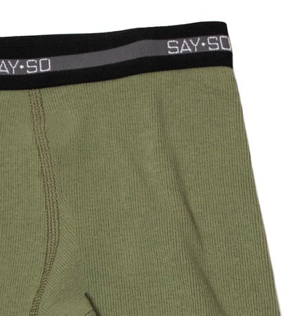 Say-So Boxershorts - Grün