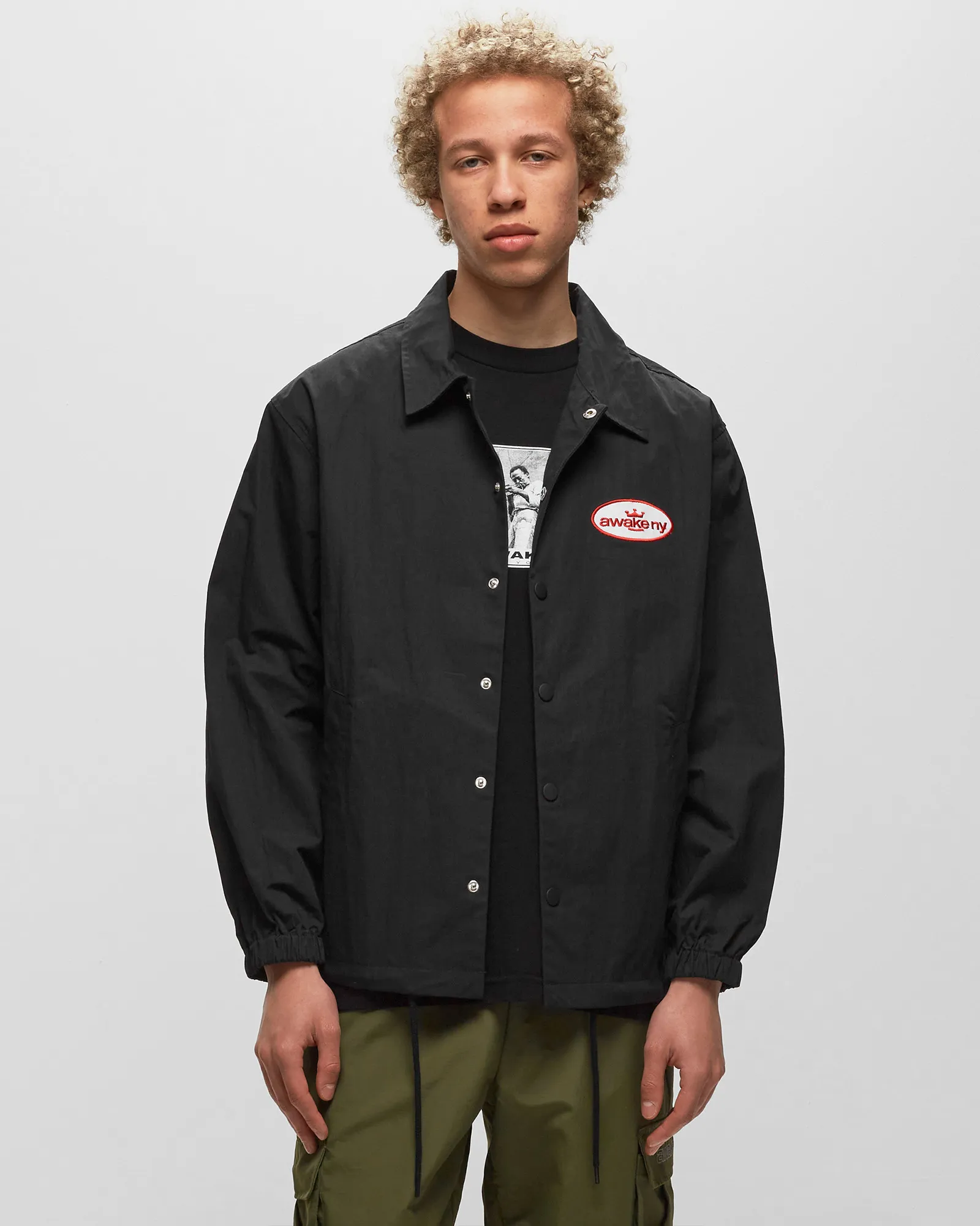 Awake KING LOGO TWILL COACHES JACKET
