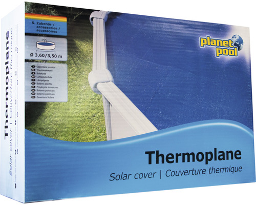 Zwembadafdekking Thermo Ø 550 cm rond zwembad