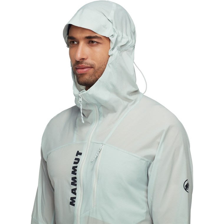 Mammut Aenergy WB Hooded Jacket Men Silver Sage