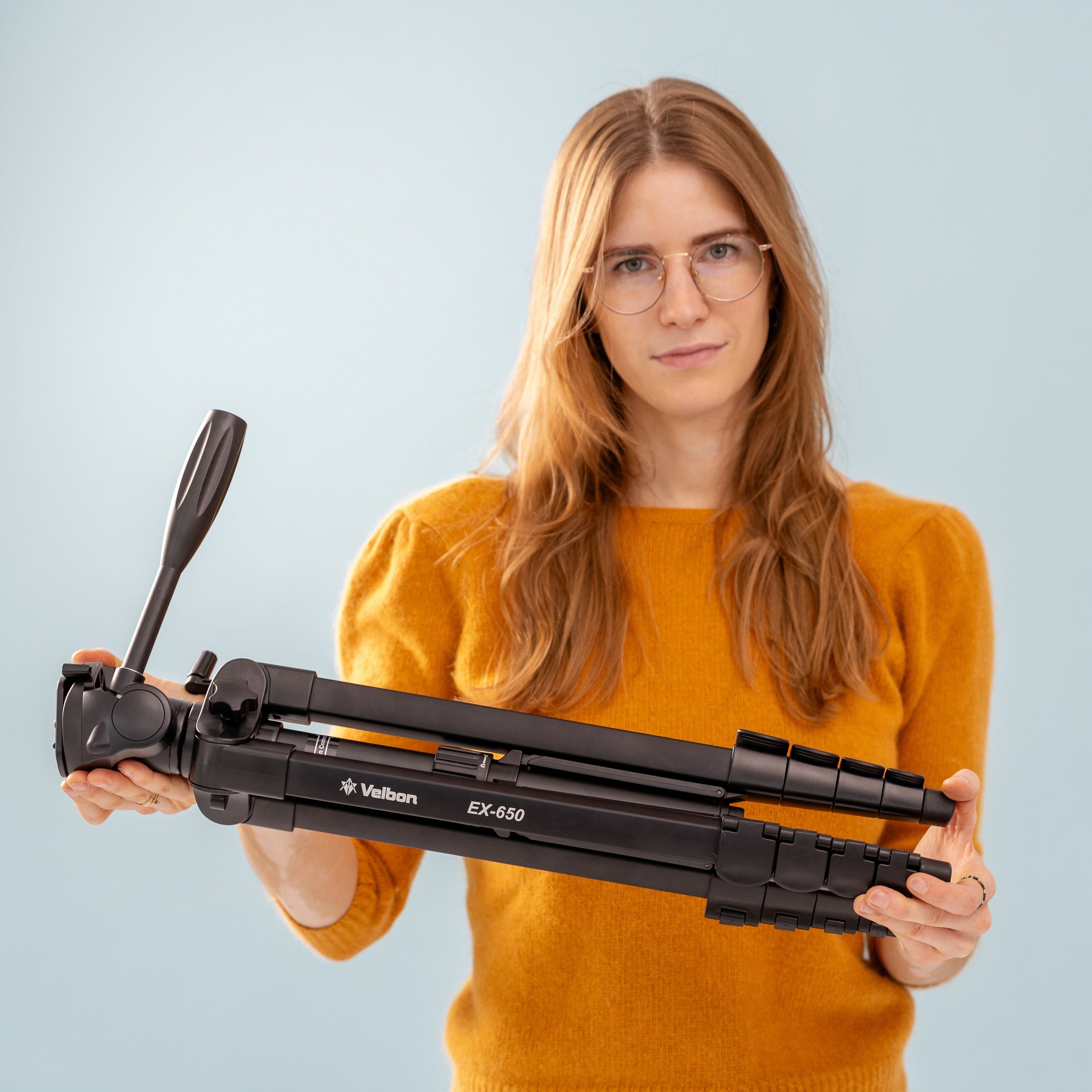 Velbon EX-650 med mobilholder