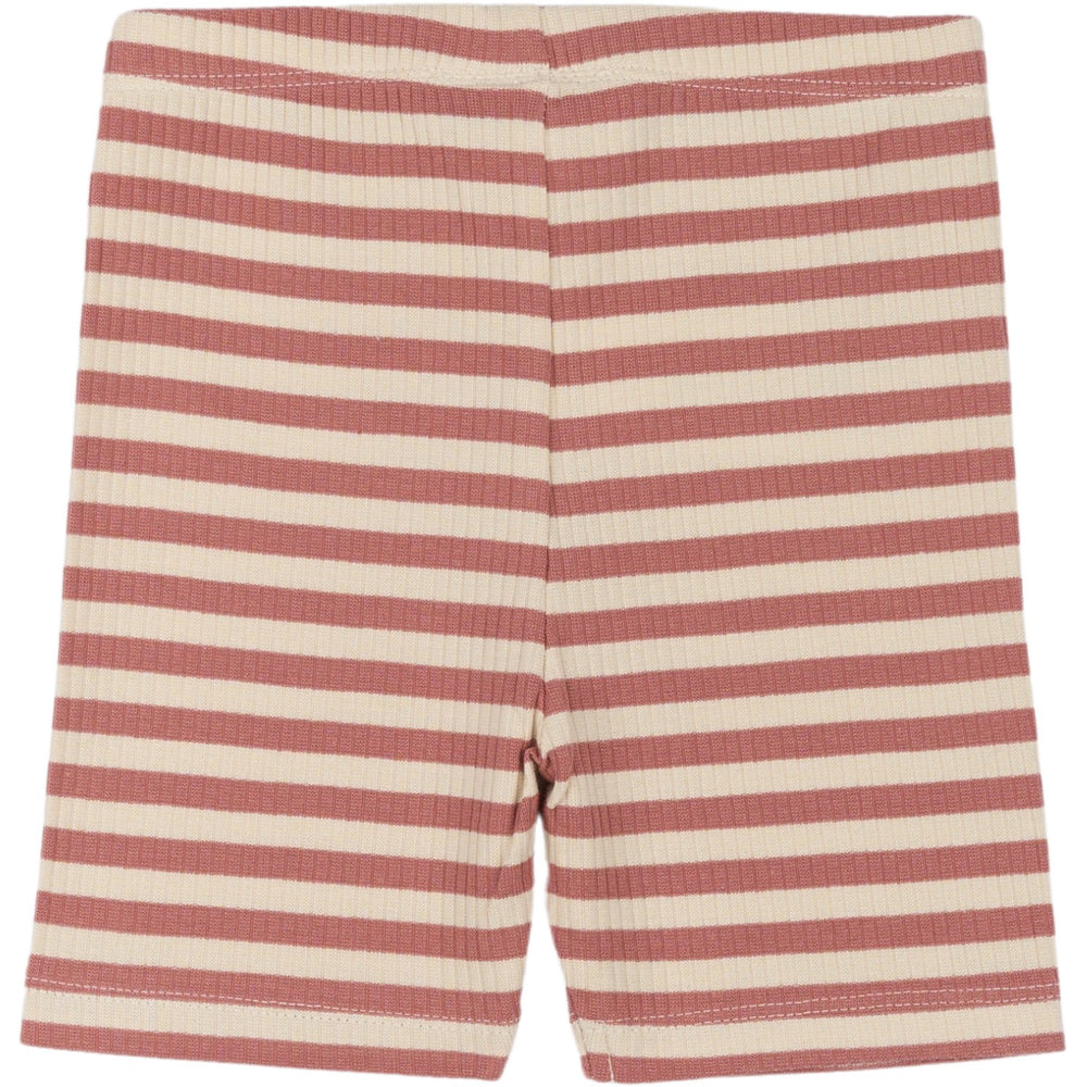 Køb THE NEW Siblings Old Rose Striped Fro Uni Tight Rib Shorts