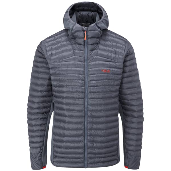 Doudoune randonnée RAB CIRRUS FLEX 2.0 HOODY STEEL