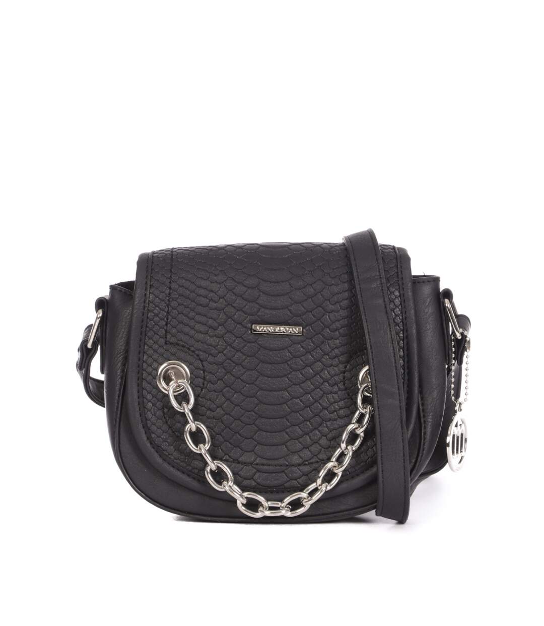 Sac bandoulière Noir Femme Manoukian Magic