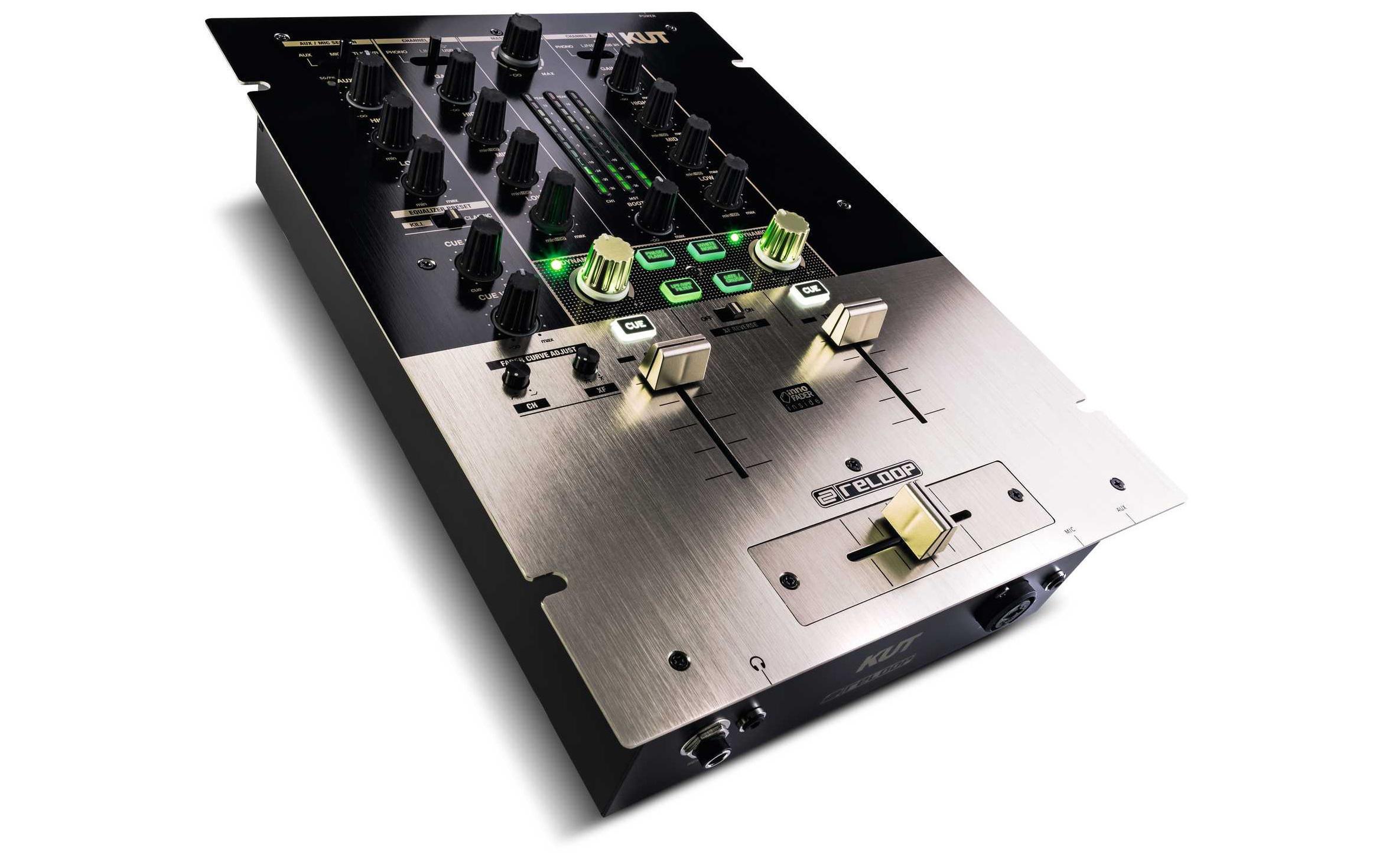 DJ-Mixer KUT<br>Digitaler Battle-FX-Mixer mit USB-Interface