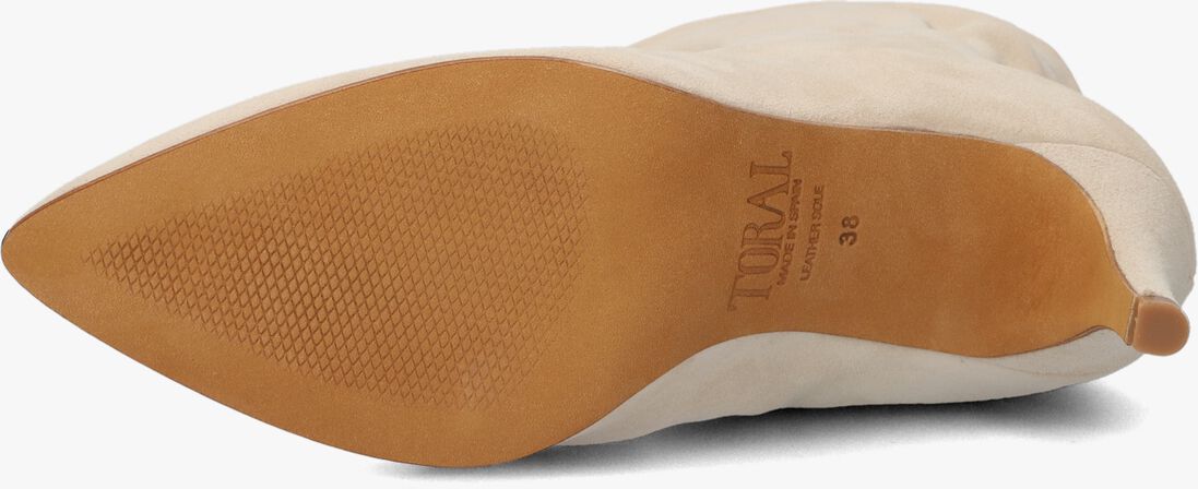 TORAL beige toral enkellaarsjes ada
