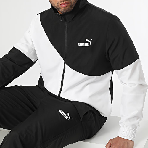 Ensemble De Survetement Power Puma 673309 Noir Blanc