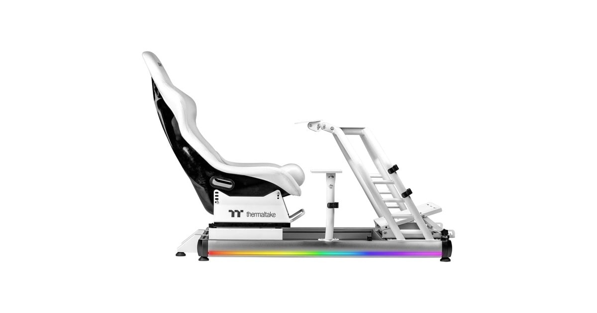 ThermaltakeGR500 Racing Simulator Cockpit Snow racing simulator  (Wit)