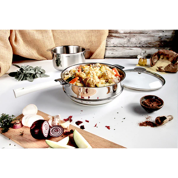 Cuit vapeur universel inox Mutine Cristel