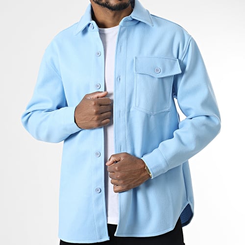 Surchemise T969 Bleu Clair
