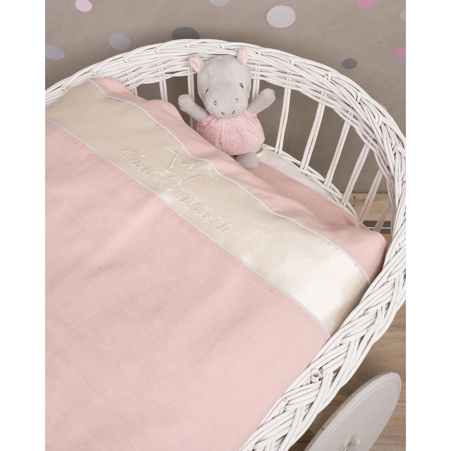 Be Be 's Collection Bettwäsche Prinzessin 2023 80x80 cm