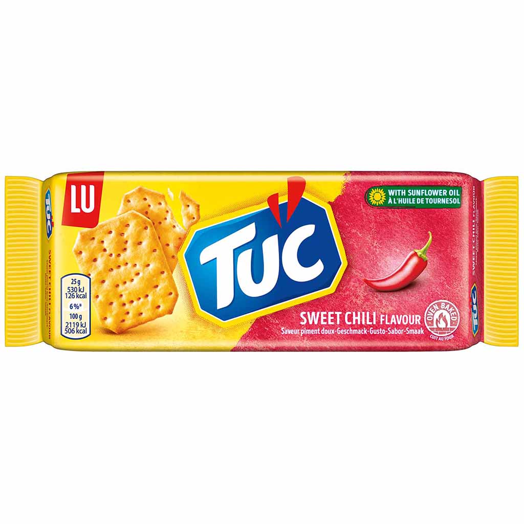 TUC Cracker Sweet Chili 100g MHD:31.5.25