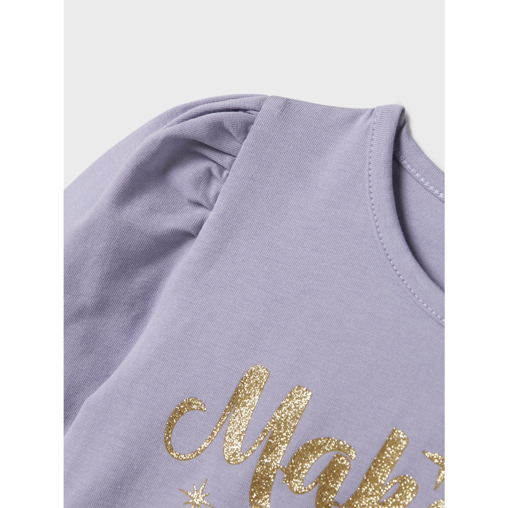 Køb Name It Heirloom Lilac Jursa Wish Bluse