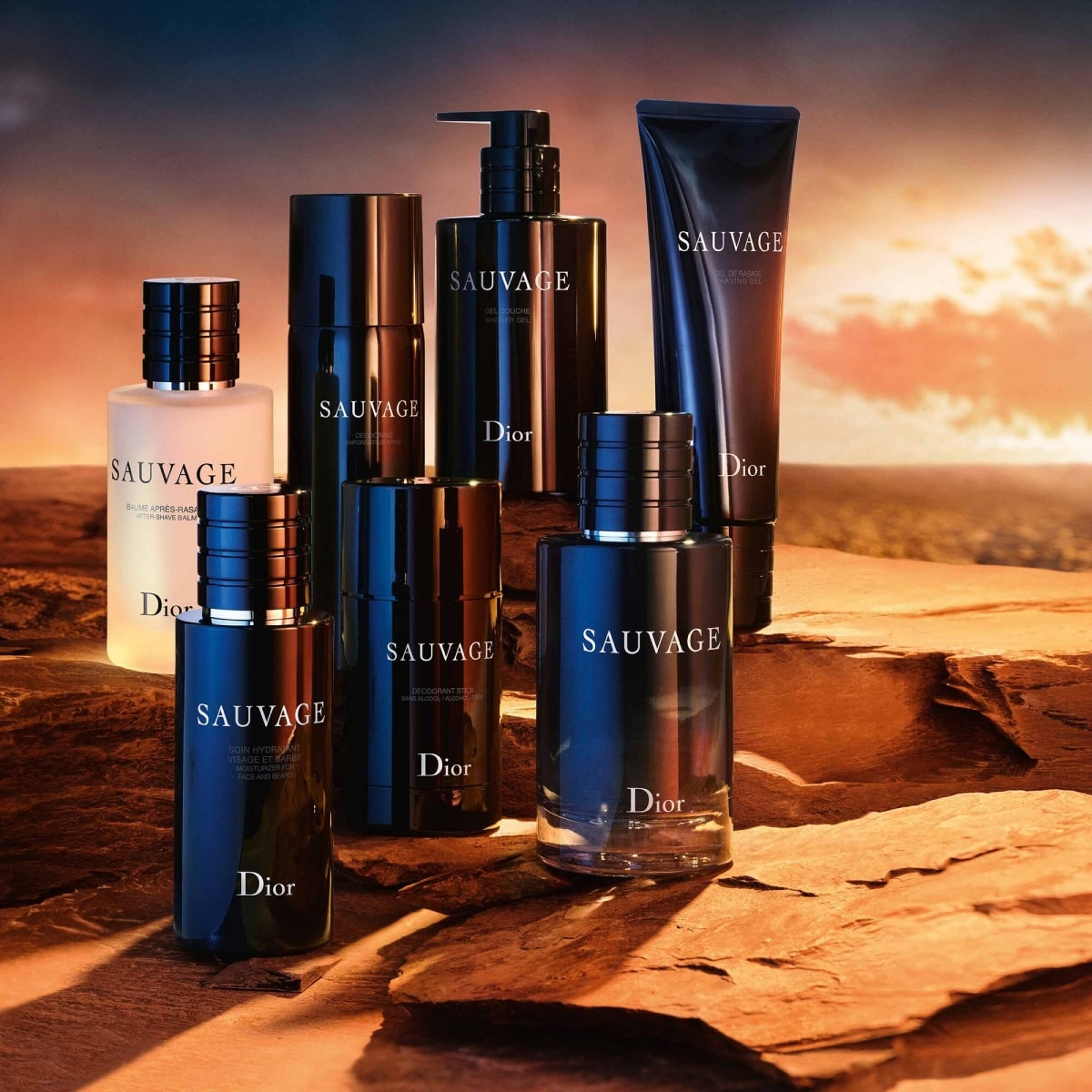 DIOR Sauvage Baume Après-Rasage Parfumé - Apaise et Hydrate