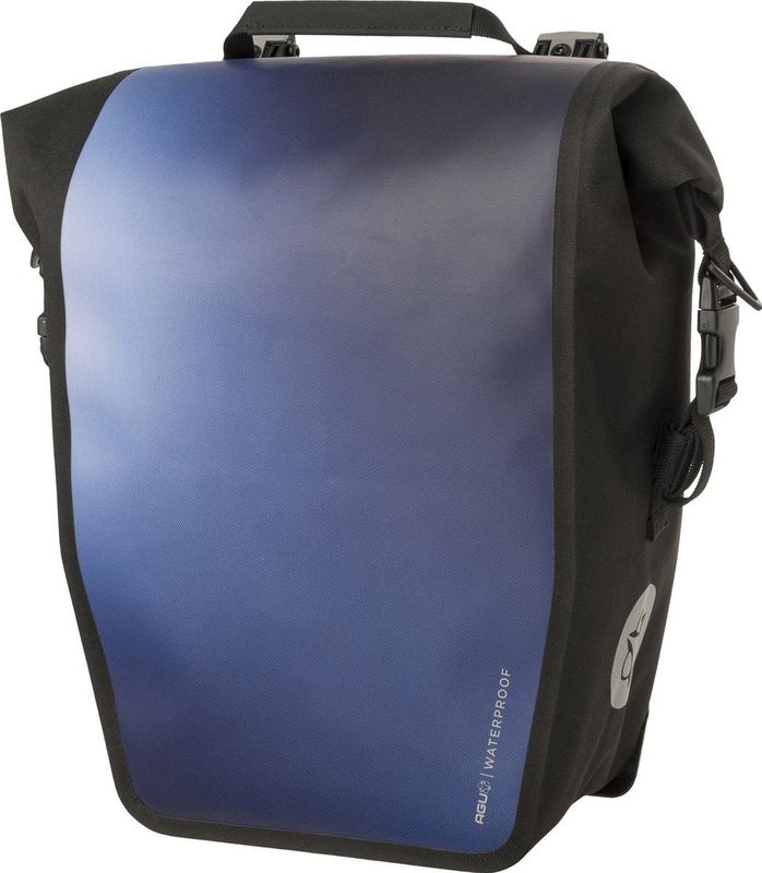 AGU - Clean Enkele Fietstas - Gradient Blue - Waterdicht - Roll-top Sluiting