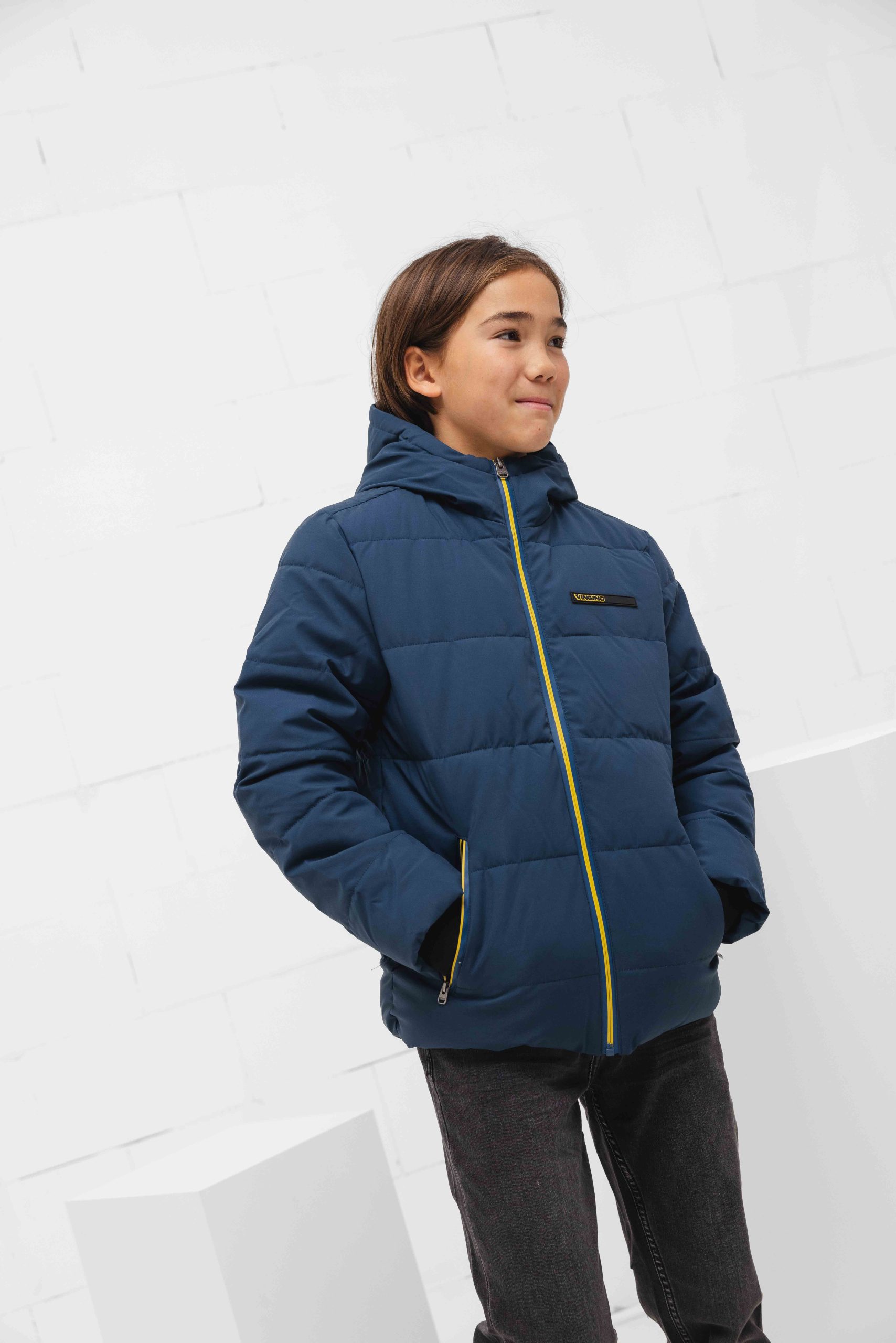 Vingino Terrel Jas Kids Donkerblauw