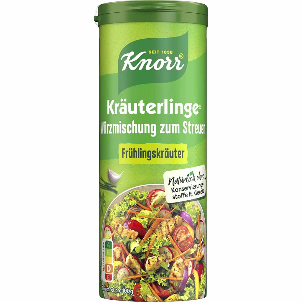 Knorr Kräuterlinge Frühlingskräuter 60 g Streudose MHD:28.2.25