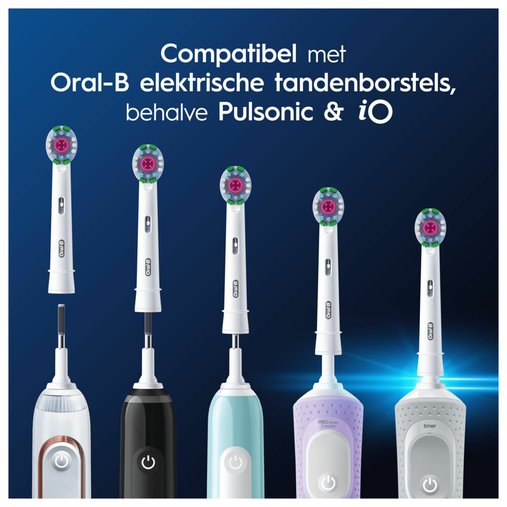 Oral-B Opzetborstels Pro 3D White2 stuks