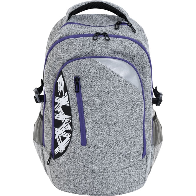 Schulrucksack - X-Style pro - grau