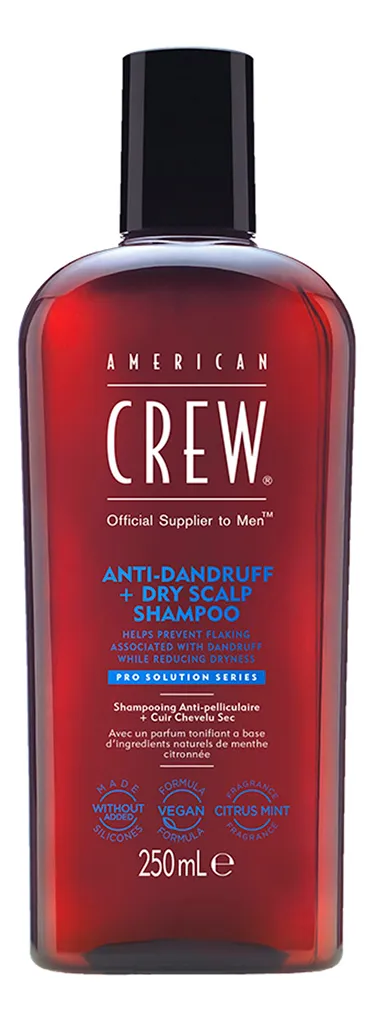 American Crew Anti-Dandruff   Dry Scalp shampoo - 250 ml.