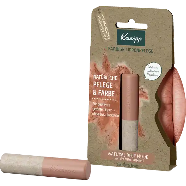 Farbige Lippenpflege Natural Deep Nude