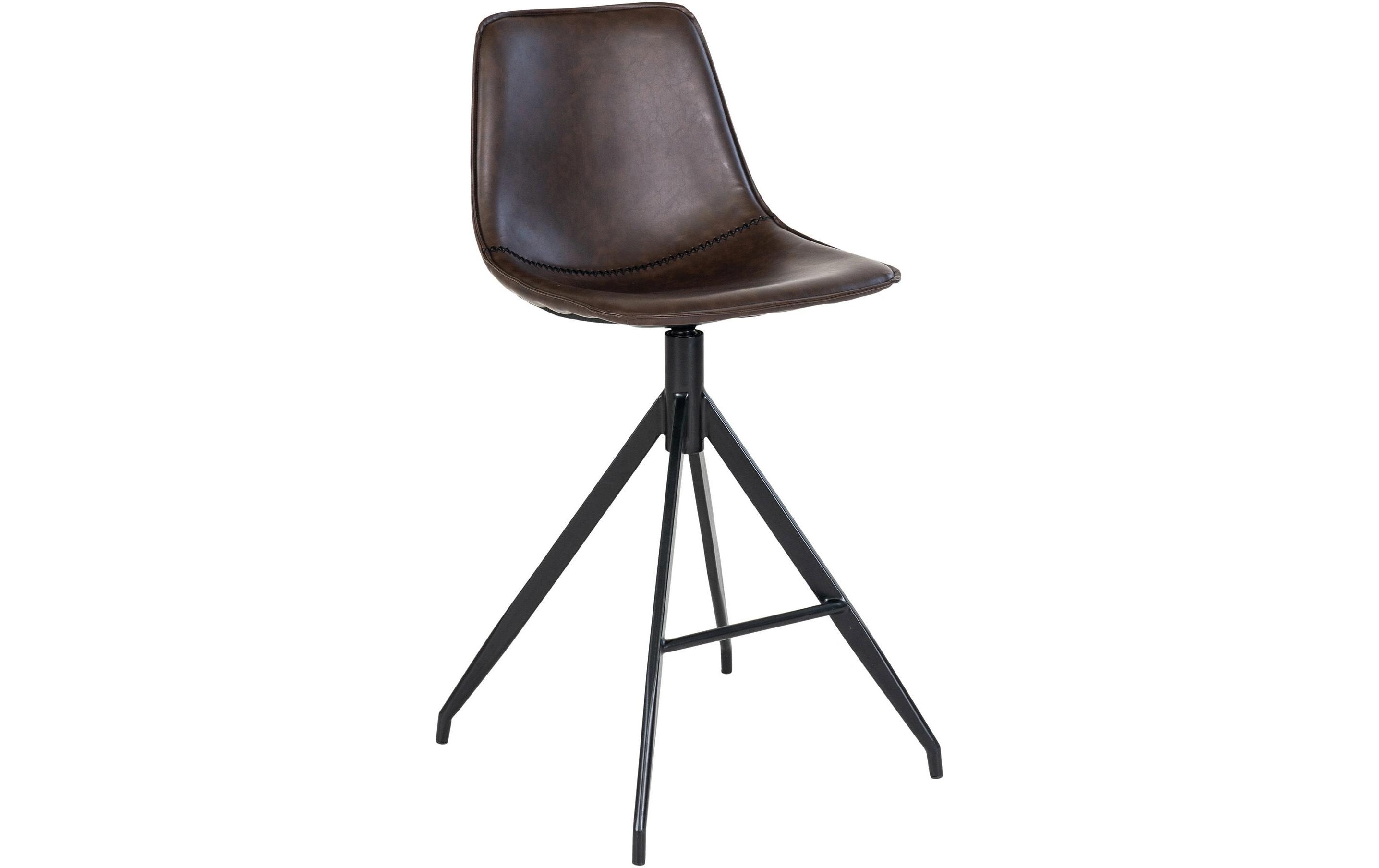 Barhocker Monaco 2 Stück, Braun<br>Barstühle