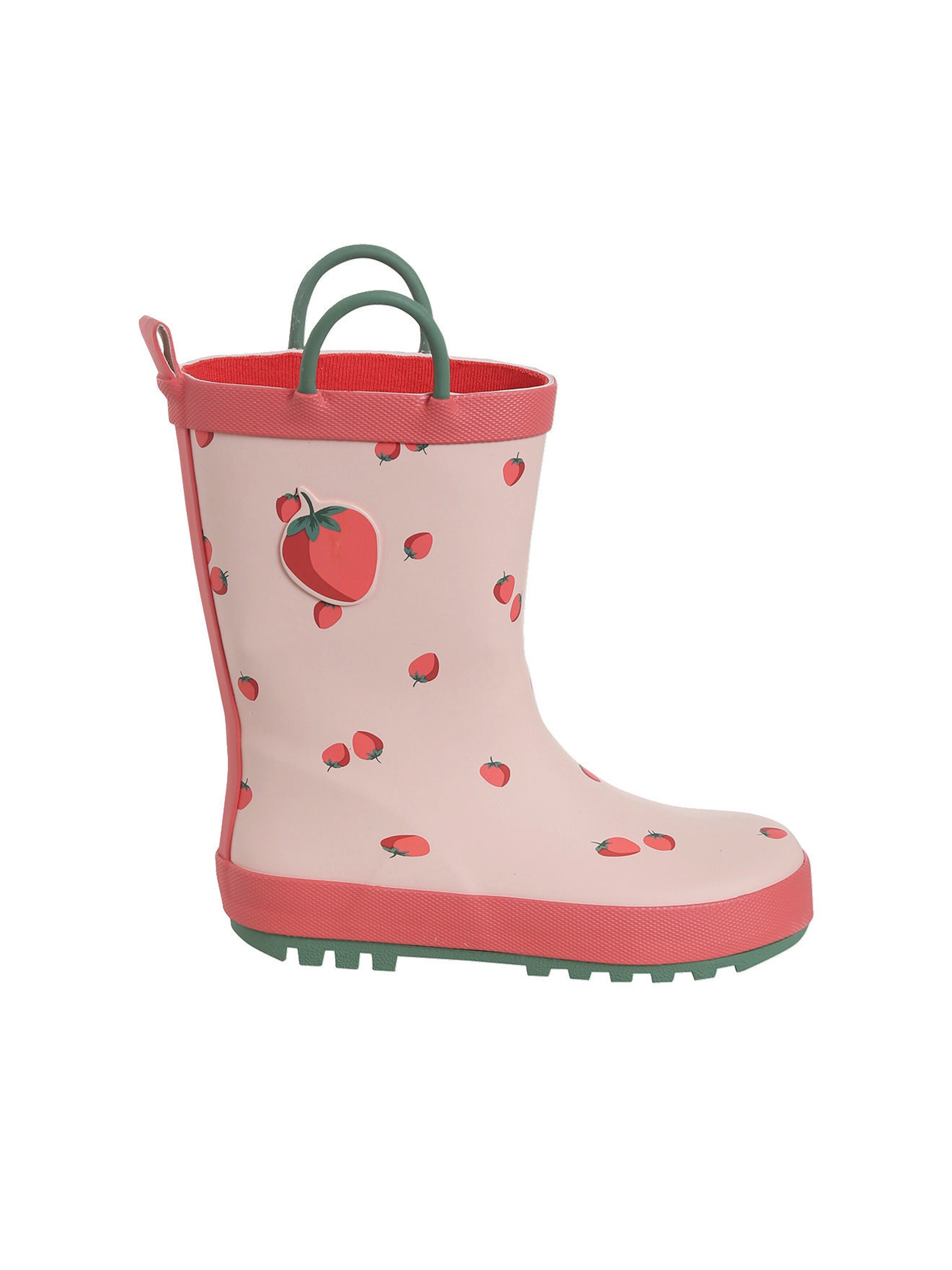 Vertbaudet Zweifarbige Mädchen Gummistiefel rosa bedruckt